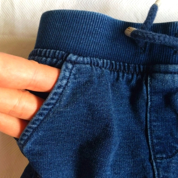 george stretch knit denim joggers pants 6-12 months baby boy - Picture 8 of 10